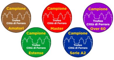 Schemi e date Trofeo “Città di Ferrara 2023”